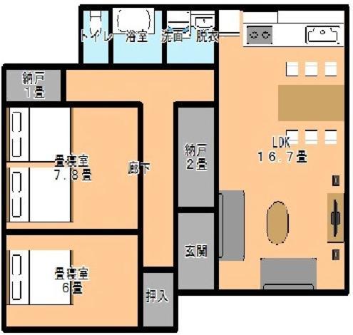 Villa ガナダン中央駅 2F 無料駐車場 Kagoshima Exterior foto